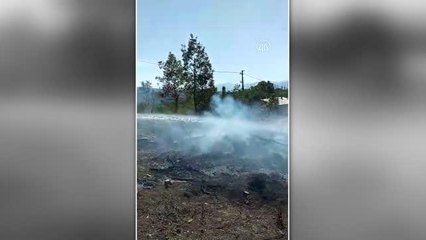 Son dakika... Çıkan örtü altı yangını ormana sıçramadan söndürüldü
