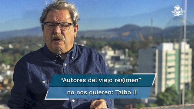 Quizás la única censura que hay en el FCE es al presidente y funcionarios: Paco Ignacio Taibo II