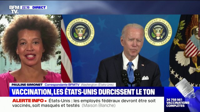 États-Unis: les employés fédéraux devront être soit vaccinés, soit masqués et testés