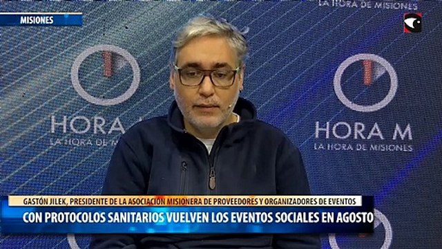 Con protocolos sanitarios vuelven los eventos sociales en Agosto