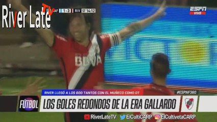 Los autores de los Goles redondos de River en la Era Gallardo ][ RiverLateTV