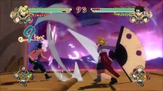 Naruto Ultimate Ninja Storm - Temari free battle