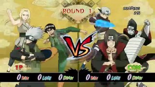 Naruto: Ultimate Ninja Storm - Kakashi free battle
