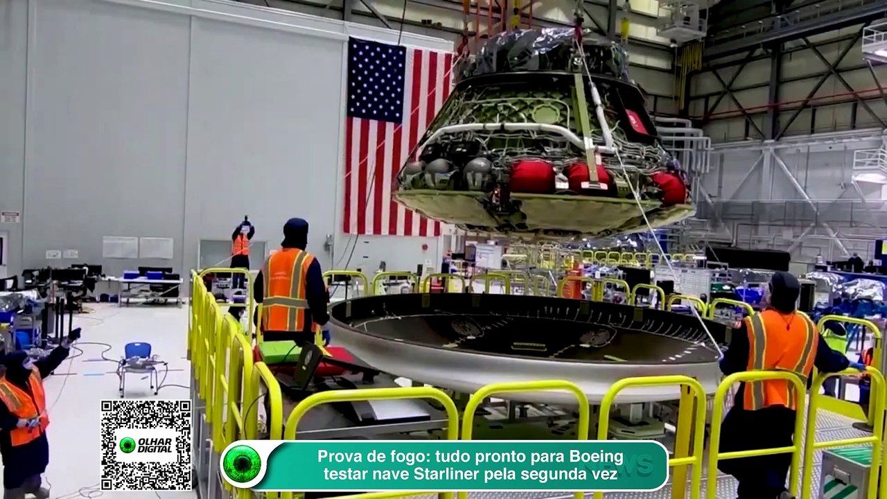 Prova de fogo tudo pronto para Boeing testar nave Starliner pela segunda vez