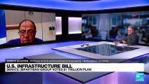 US senators upbeat on prospects for $1 trillion bipartisan infrastructure bill