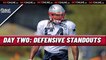 Dont'a Hightower and Christian Barmore IMPRESS | Day 2 Defensive Standouts