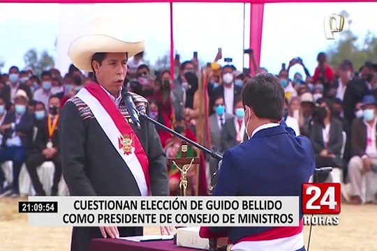 Congresistas señalan que Castillo estaría tomando una postura confrontacional con la designación de Bellido
