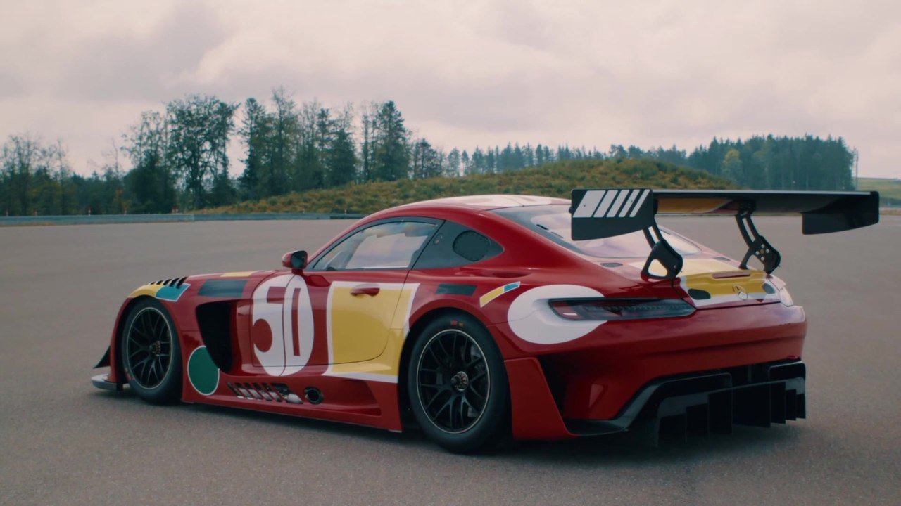 Mercedes-AMG celebrating its anniversary in the Spa-Francorchamps 24-hour race with three exclusive GT3 special editions