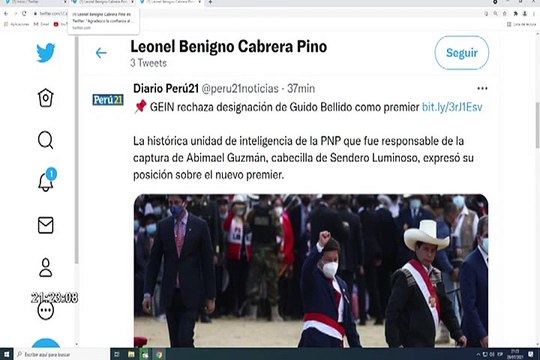 Grupo Especial de Inteligencia: rechazan designación de Guido Bellido como titular de la PCM