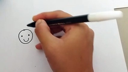 Drawing a smiling rainbow