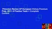 Princeton Review AP European History Premium Prep, 2021: 6 Practice Tests + Complete Content