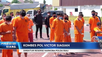 Polda Riau Musnahkan Ratusan Kilogram Sabu dan Pil Ekstasi