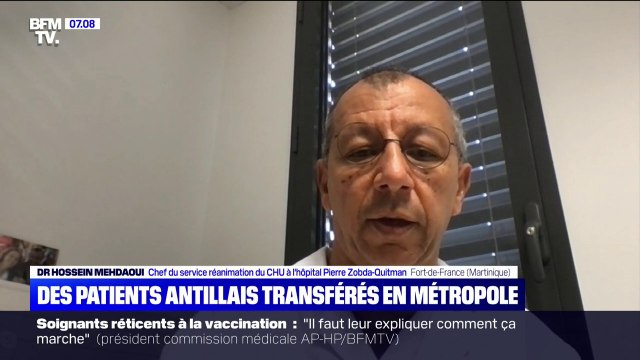 Covid-19: en Martinique, aucun des patients actuellement en réanimation n'était vacciné