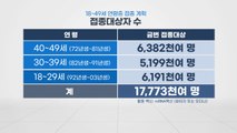 [더뉴스] 만 18∼49세 접종 계획 발표...8월 9일부터 순차 예약 / YTN