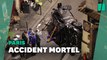 À Paris, une voiture percute une terrasse de bar: un mort et six blessés