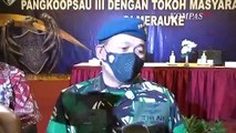 Pangkoops AU III Laksanakan Sertijab Danlanud Beserta Dansatpom Lanud Merauke