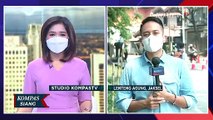 Pantauan Penyekatan PPKM Level 4 di Kawasan Lenteng Agung, Jakarta Selatan