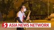 Vietnam News | Saxophonist performs for Covid-19 patients in Ho Chi Minh City