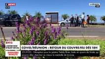 Face une explosion des cas de Covid-19 à La Réunion, un confinement partiel en journée et un couvre-feu strict mis en place - Les bars et restaurants une nouvelle fois fermés