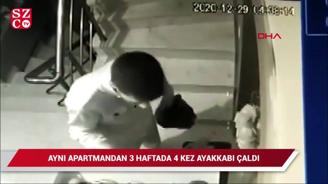 Esenyurt'ta aynı apartmandan 3 haftada 4 kez ayakkabı çaldı