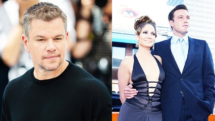 Matt Damon On Bennifer Reunion: I Wish Them Nothing, But You Know, Hardship