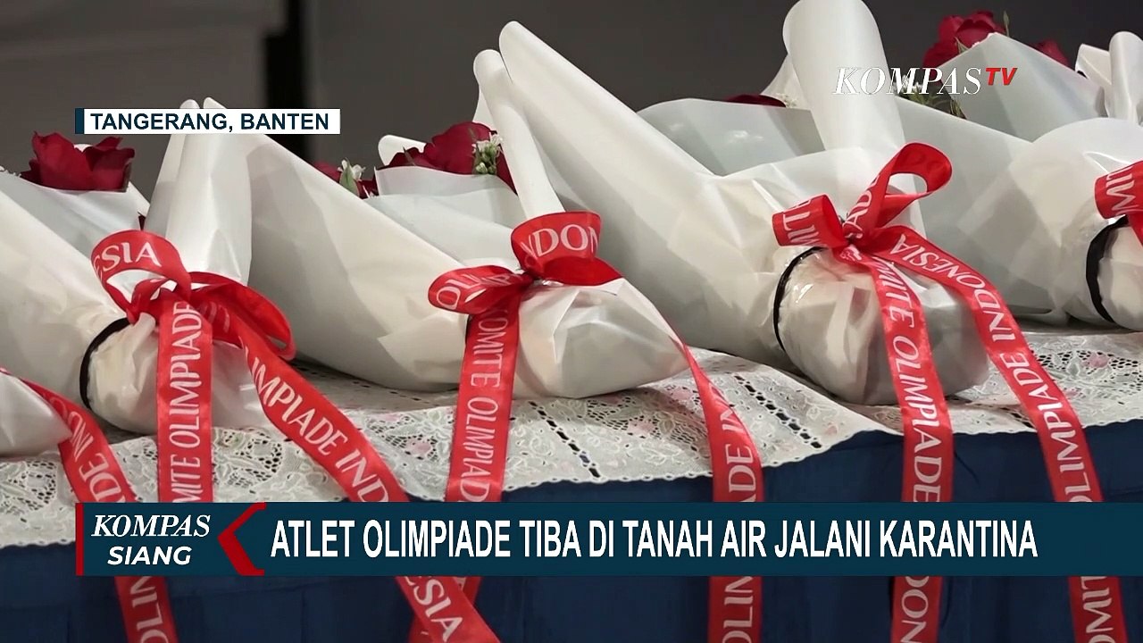 Tiba di Tanah Air, Kloter Pertama Atlet Indonesia dari Olimpiade Tokyo Langsung Jalani Isolasi