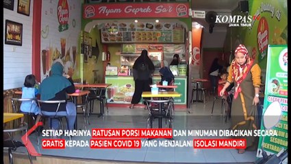 Warung Berbagi Makanan Gratis Untuk Warga Isoman