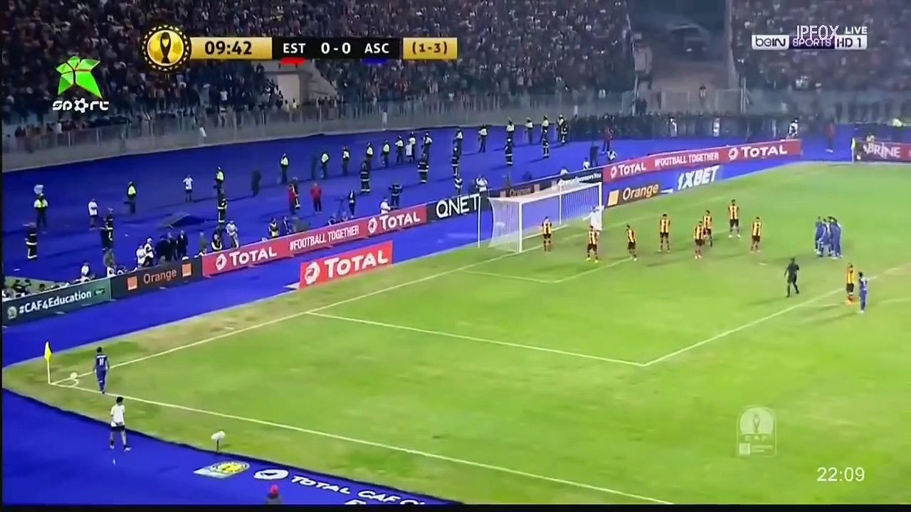 الشوط الاول من مباراة | الاهلى و الترجى التونسي 3/0  نهائي دوري ابطال افريقيا 2018م