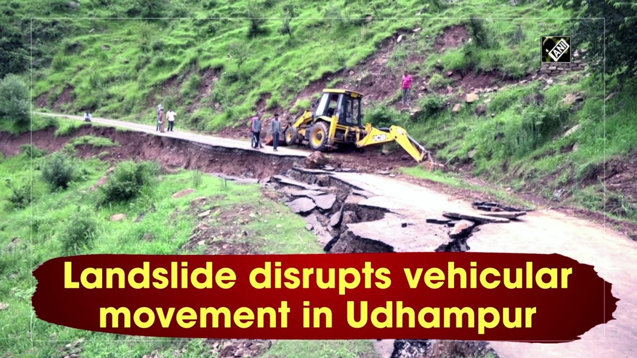 Landslide disrupts vehicular movement in Udhampur