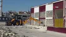 71 yıllık Antakya Atatürk Stadı yıkılıyor