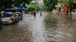 Waterlogging in Kolkata after heavy rainfall