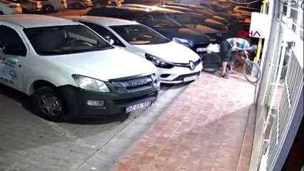 APARTMANIN DOĞALGAZ TOPRAKLAMA KABLOSUNU ÇALAN ŞÜPHELİ YAKALANDI