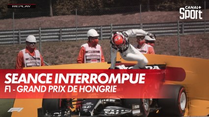 Sortie de piste de Yuki Tsunoda - GP de Hongrie