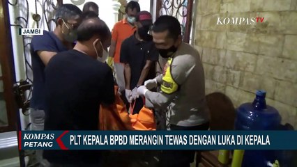 PLT Kepala BPBD Merangin Tewas dengan Luka di Kepala