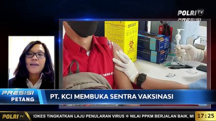 Live Dialog Bersama VP Corporate Communication PT. KCI Cummuter Terkait Sentra Vaksinasi Massal