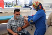 Samsun'da korona aşısı olana hediye verilecek kampanya başladı