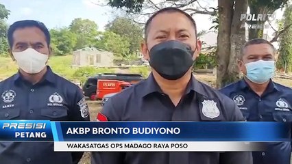 Uji Kekuatan Bahan Peledak Bom Lontong Polda Sulteng