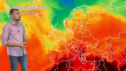Bulletin météo pour le lundi 2 août 2021