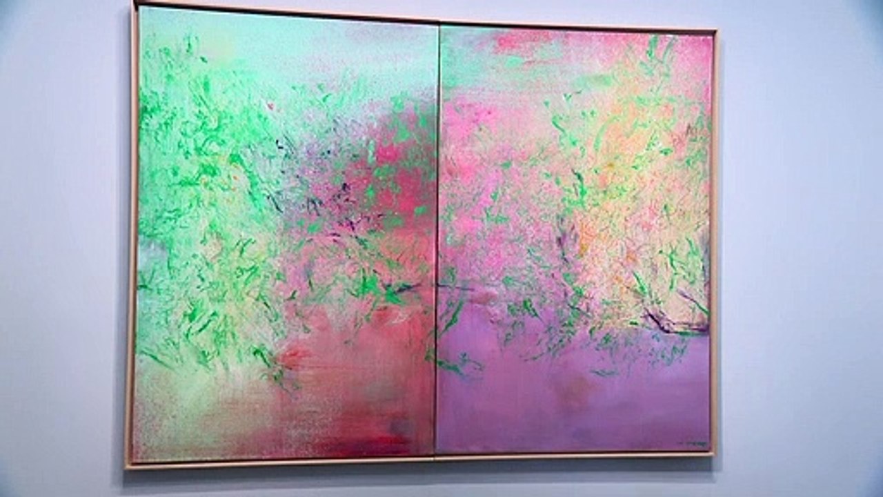 La peinture lyrique de Zao Wou-Ki à l'Hôtel de Caumont d'Aix-en-Provence