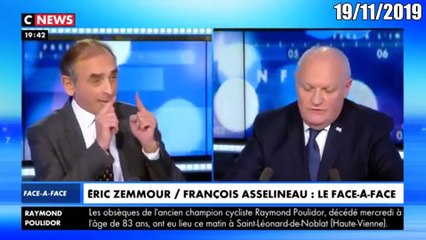 L'immigration et l'Union Européenne -  Zemmour vs Asselineau [19/11/2019]