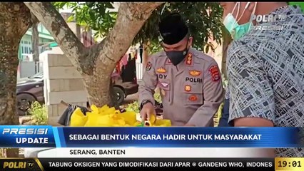 PRESISI UPDATE 19.00 WIB Program Warung Jumat Polda Banten (30/07/2021)