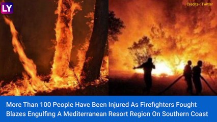 Descargar video: Turkey Wildfires: Four Dead, Over 100 Injured As The Country Battles Raging Fires Forcing Residents To Flee