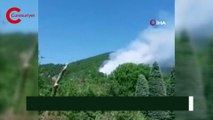 Ödemiş ve Kiraz'da orman yangını