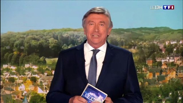 Jacques Legros en larme à la fin du 13 Heures de TF1
