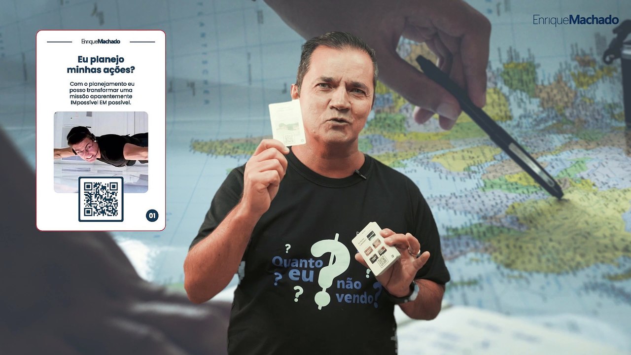 BARALHO "QUANTO EU NÃO VENDO?" CARTA - 01