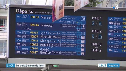 Trains : un chassé-croisé avant la mise en place du pass sanitaire