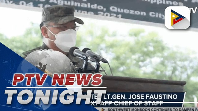 PRRD designates LT. Gen. Jose Faustino as the next AFP Chief of Staff