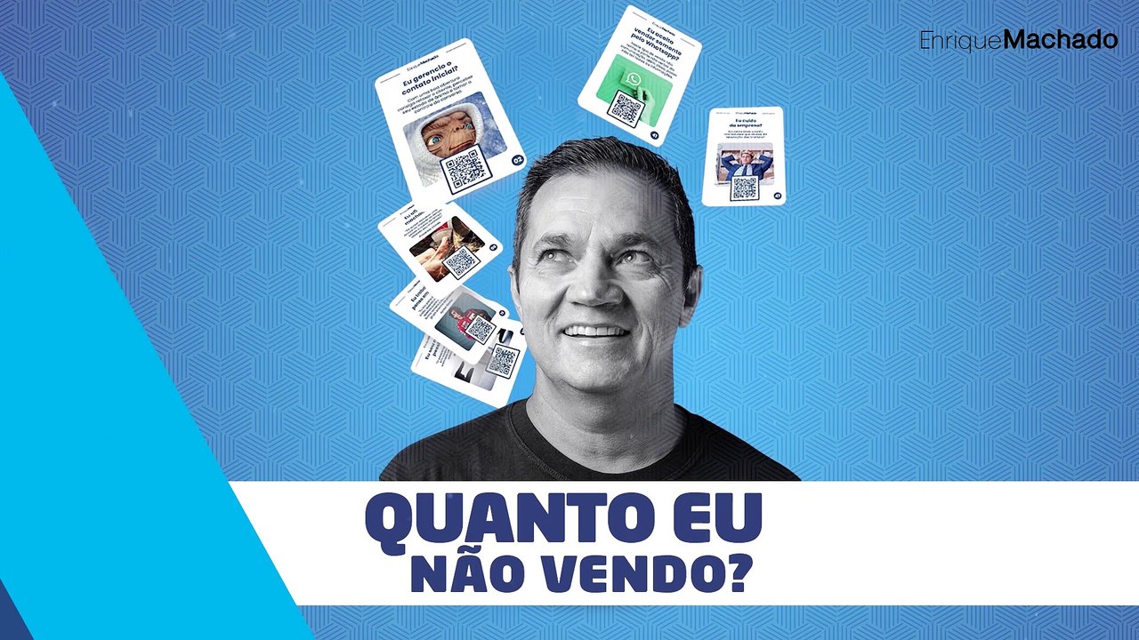 BARALHO "QUANTO EU NÃO VENDO?" CARTA - 12