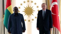 Cumhurbaşkanı Erdoğan, Gine Bissau Cumhurbaşkanı Cissoko Embalo’yu kabul etti
