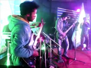 Razib Close up1 singer -  Kaliya (গত নিশি কোথা ছিলে) with guitar mac manik